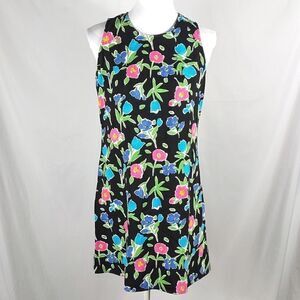 Vtg. California Concepts Floral Mini Dress
